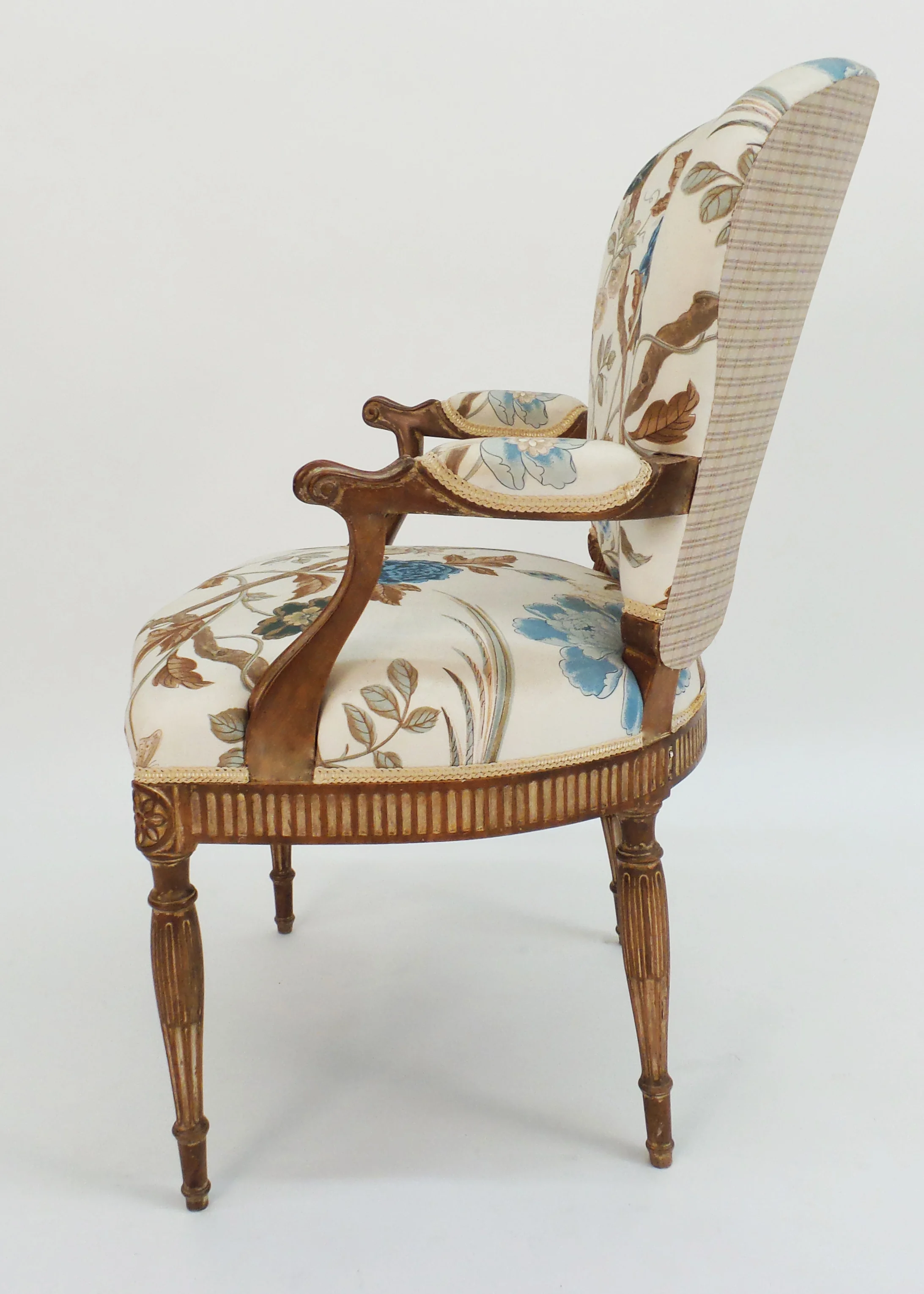 Adam Style Armchair — FREDERICK P. VICTORIA & SON, Inc.
